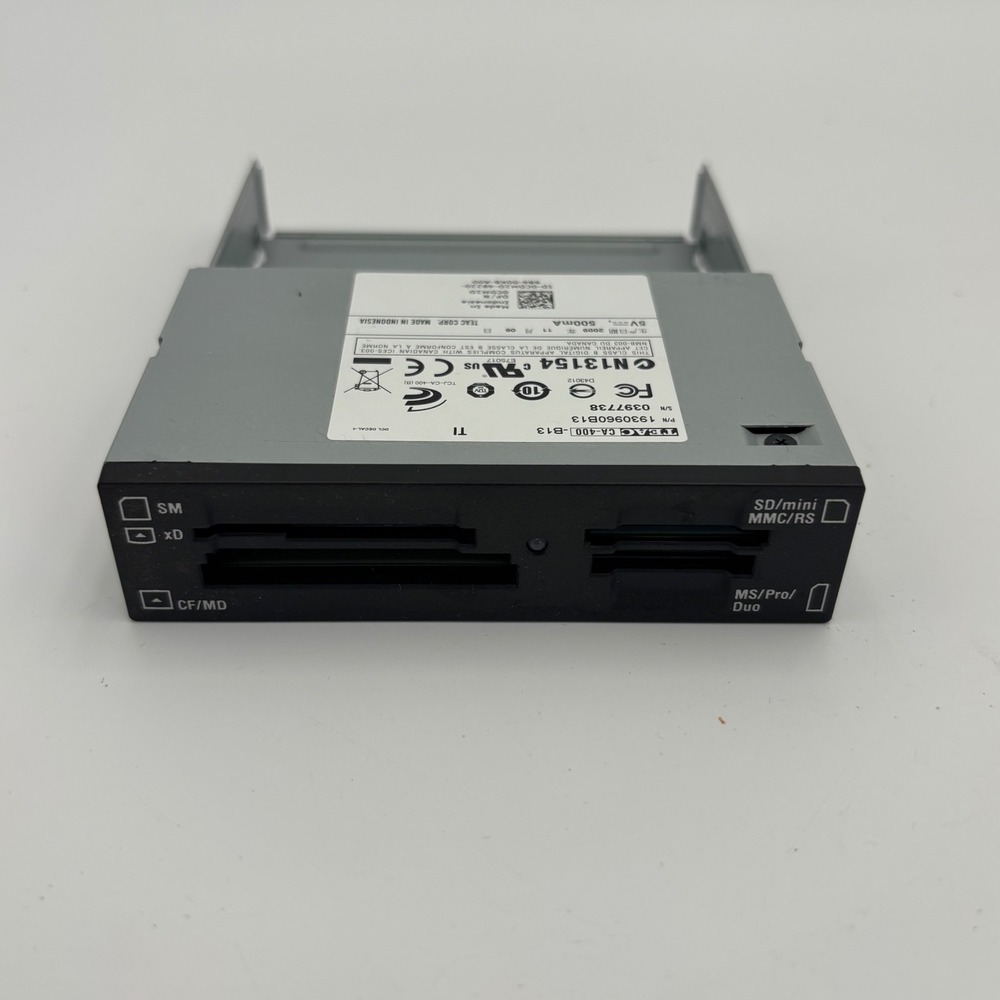 TEAC CA-400-B13 Internal Multi Card Reader PC‎ 3.5 Bay Black Excellent 0CDM2D